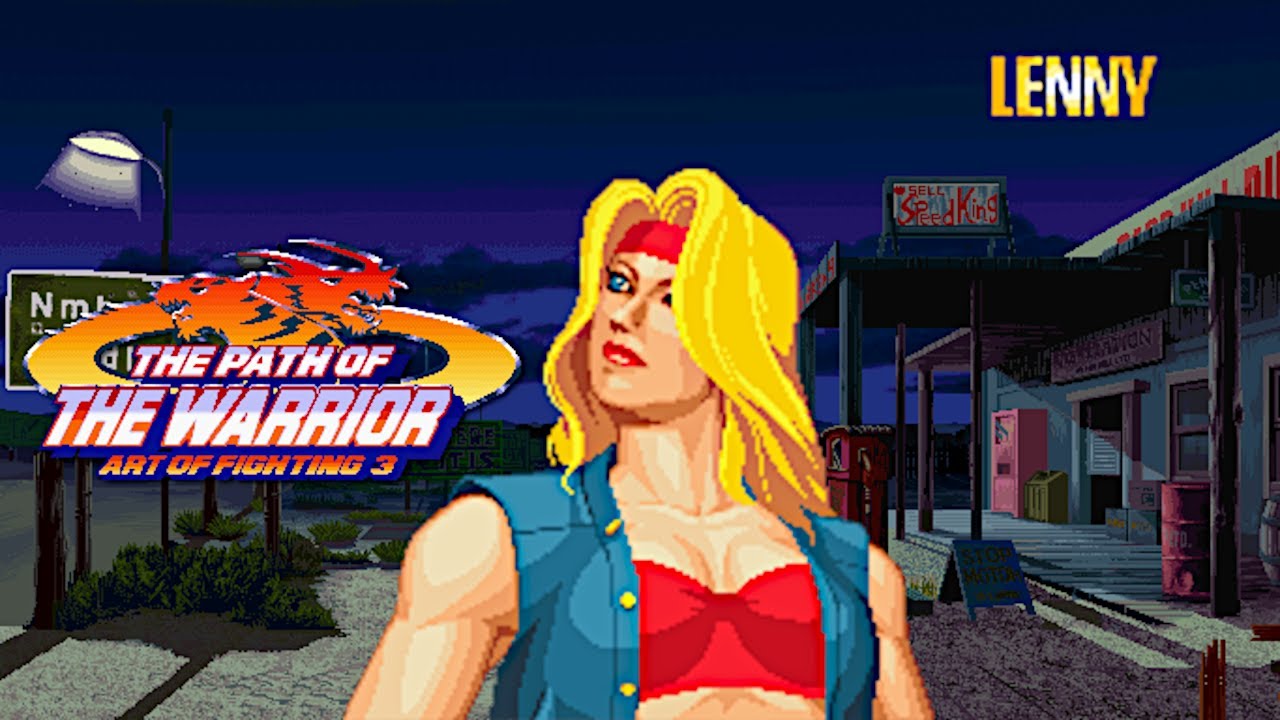 Art of Fighting 3: The Path of the Warrior - Lenny Creston (Neo Geo MVS) 龍虎の拳 外伝レニィ・クレストン