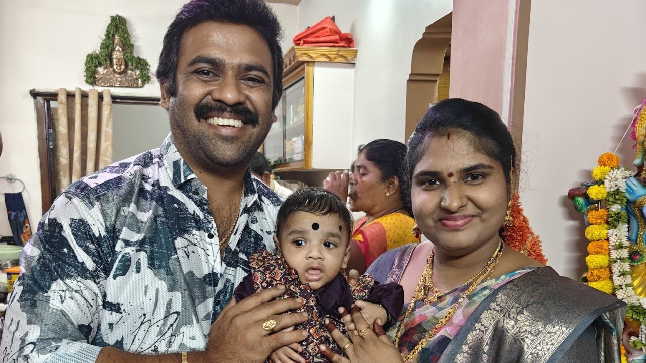 పండుగ వాతావరణం ❤️ | మా ఇంటి సంక్రాంతి పూర్తి రోజు వ్లాగ్ | మా బాబు భోగిపళ్ళు 🥰 | First Bhogipallu