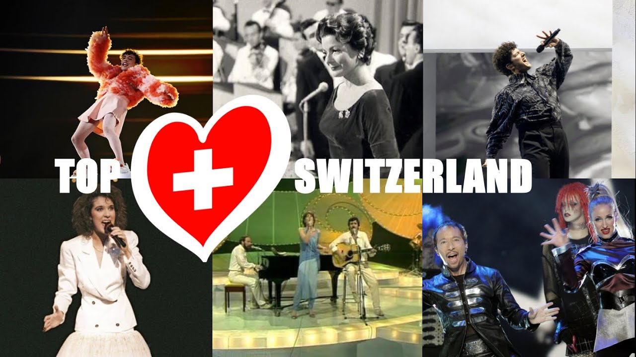 Worst to best result — 🇨🇭 Switzerland in the Eurovision Song Contest (1957–2024)