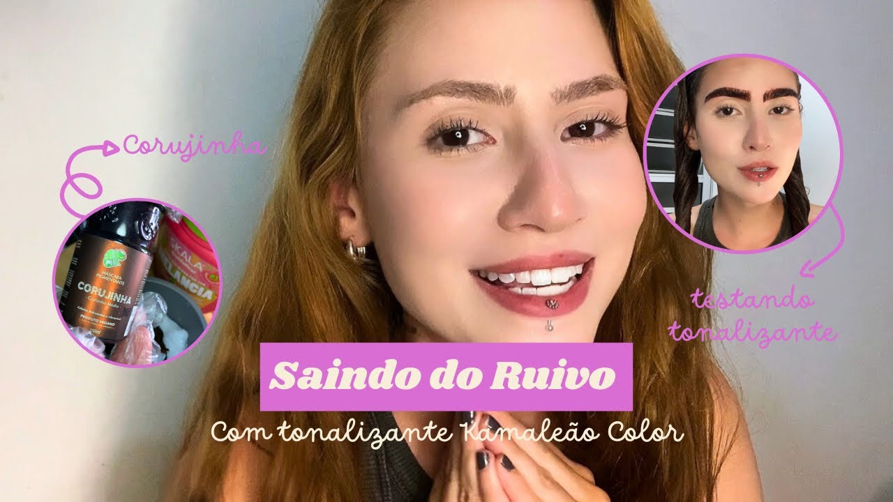 A ideia era sair do ruivo… mas será que consegui? 👀 | Saindo do ruivo com Corujinha Kamaleão Color.