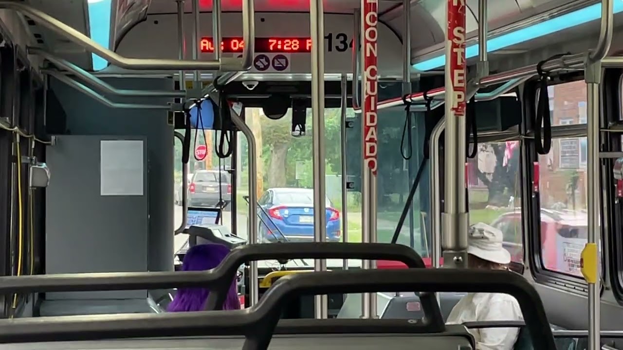 Ride video: EMTA erie the e 2013 Gillig advantage CNG #1342 || 3 Peach August 4, 2025