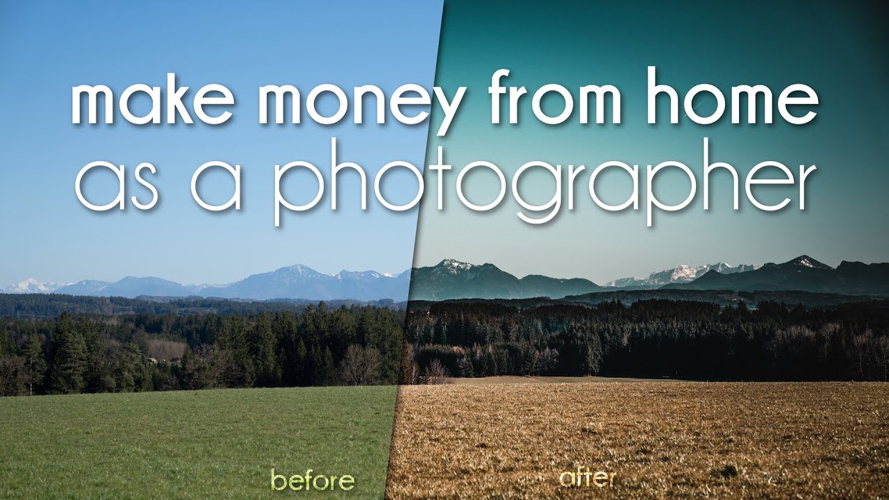 VON ZUHAUSE GELD VERDIENEN als FOTOGRAF mit LIGHTROOM PRESETS | TUTORIAL | datcaptain