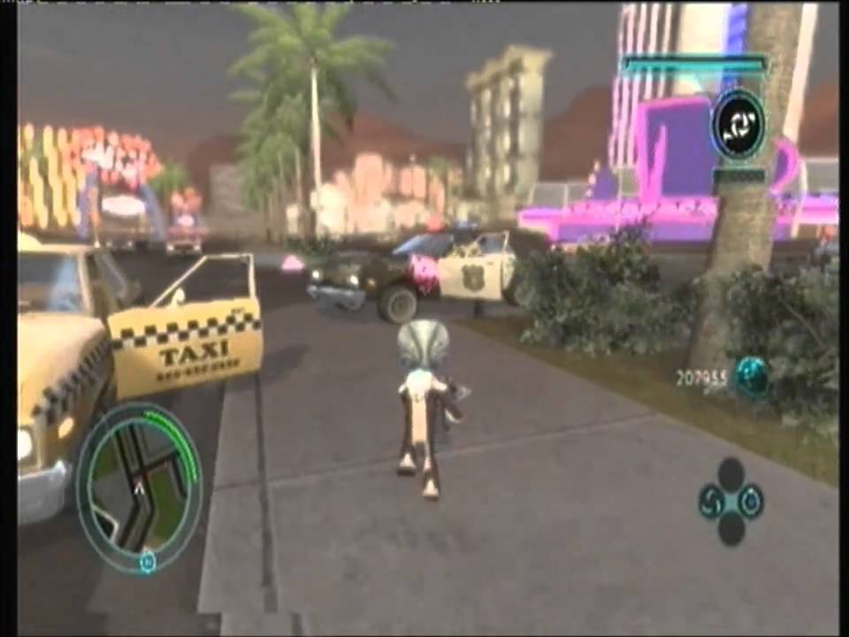 Destroy All Humans! Path Of The Furon - free roam gameplay part 2 (Las Paradiso) HD