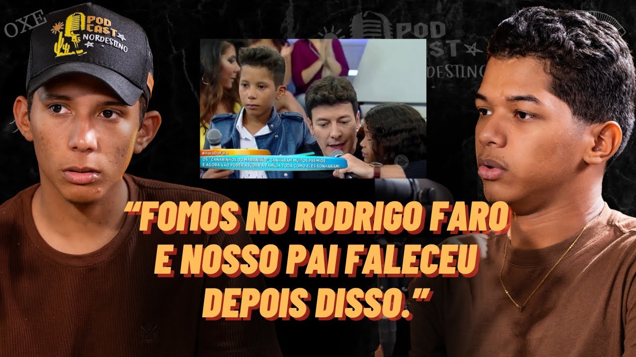 SUCESSO MUITO CEDO, DOR MUITO GRANDE: PEDIN E EDIVAN OS CANARINHOS DO MARANHÃO CONTAM TUDO