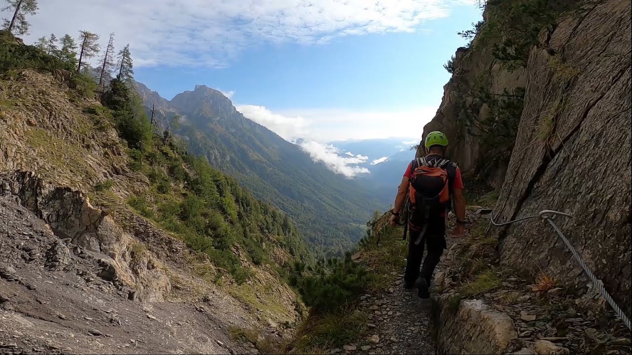 Sentiero Corbellini - Da Passo Siera al rifugio De Gasperi