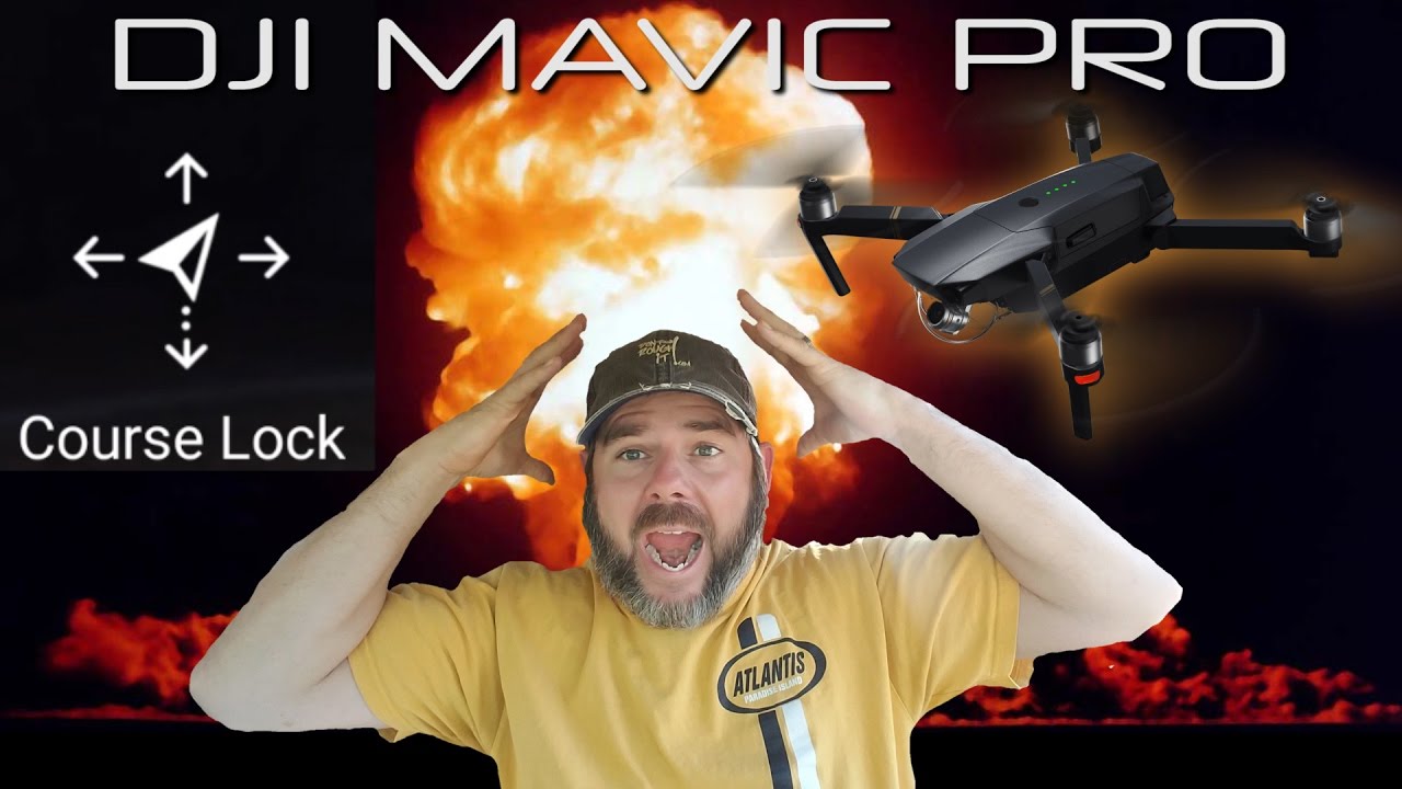 DJI MAVIC PRO - COURSE LOCK - IT'S MIND BLOWING!