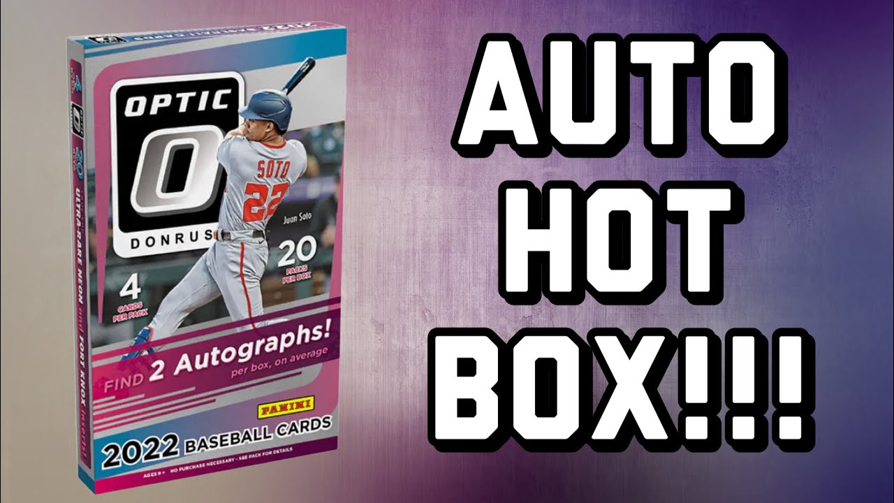 2022 OPTIC BASEBALL BOX OPENING || HOT BOX!! 5 AUTOGRAPHS