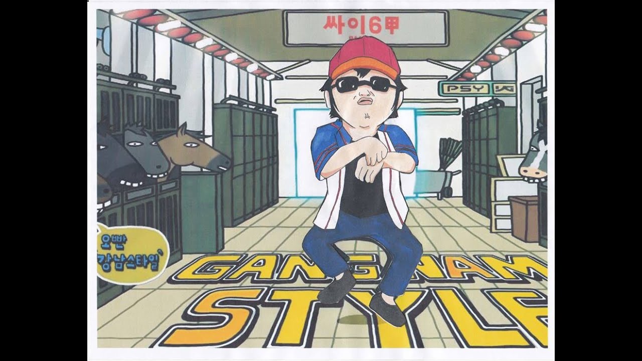 Gangnam Style- The Walking Dead (Walker Stalker 2016)