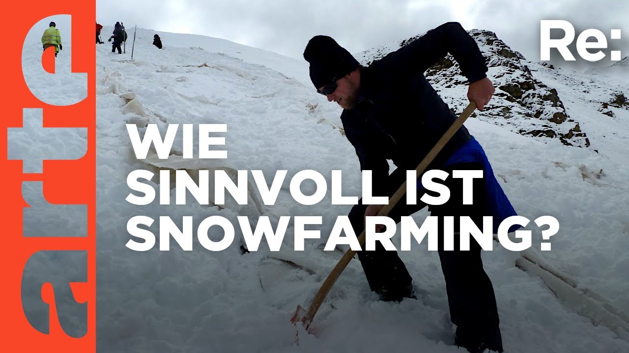 Schnee recyceln für den Wintersport | ARTE Re: