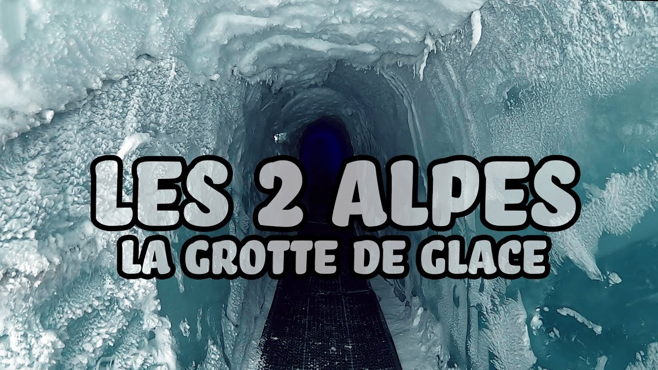 #Les2Alpes Ice Cave - La Grotte De Glace