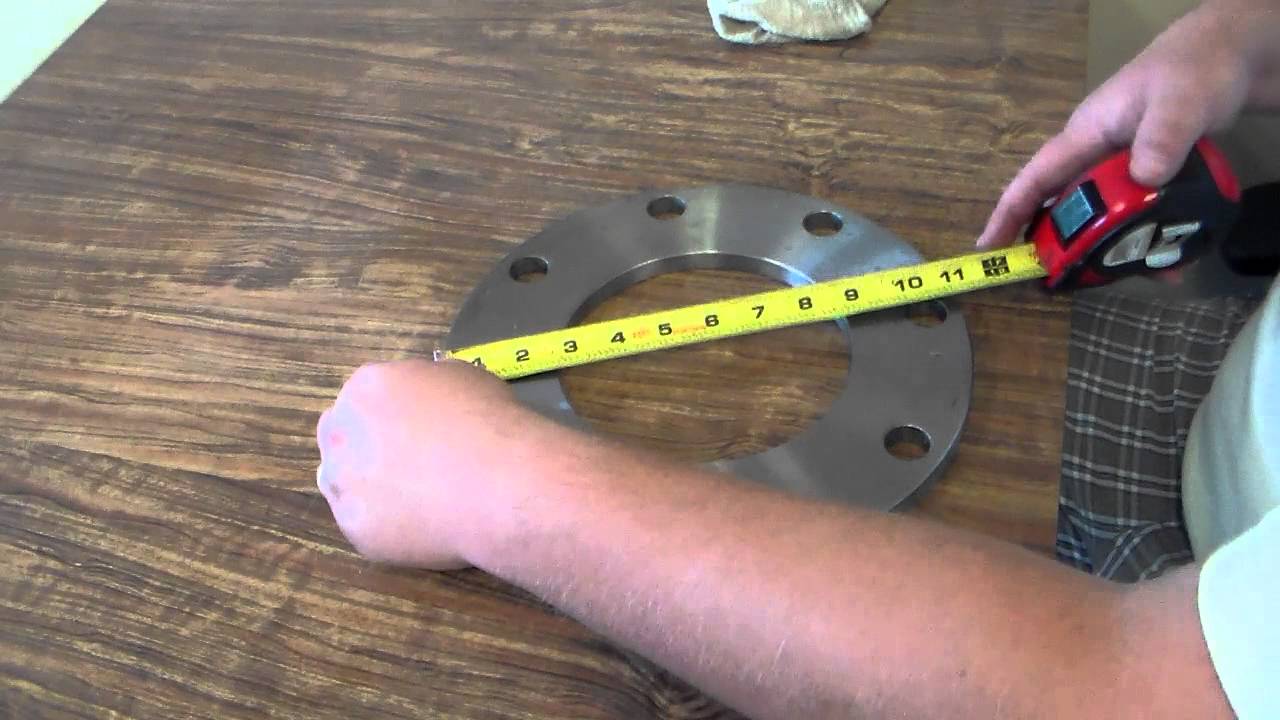 How to measure a flange