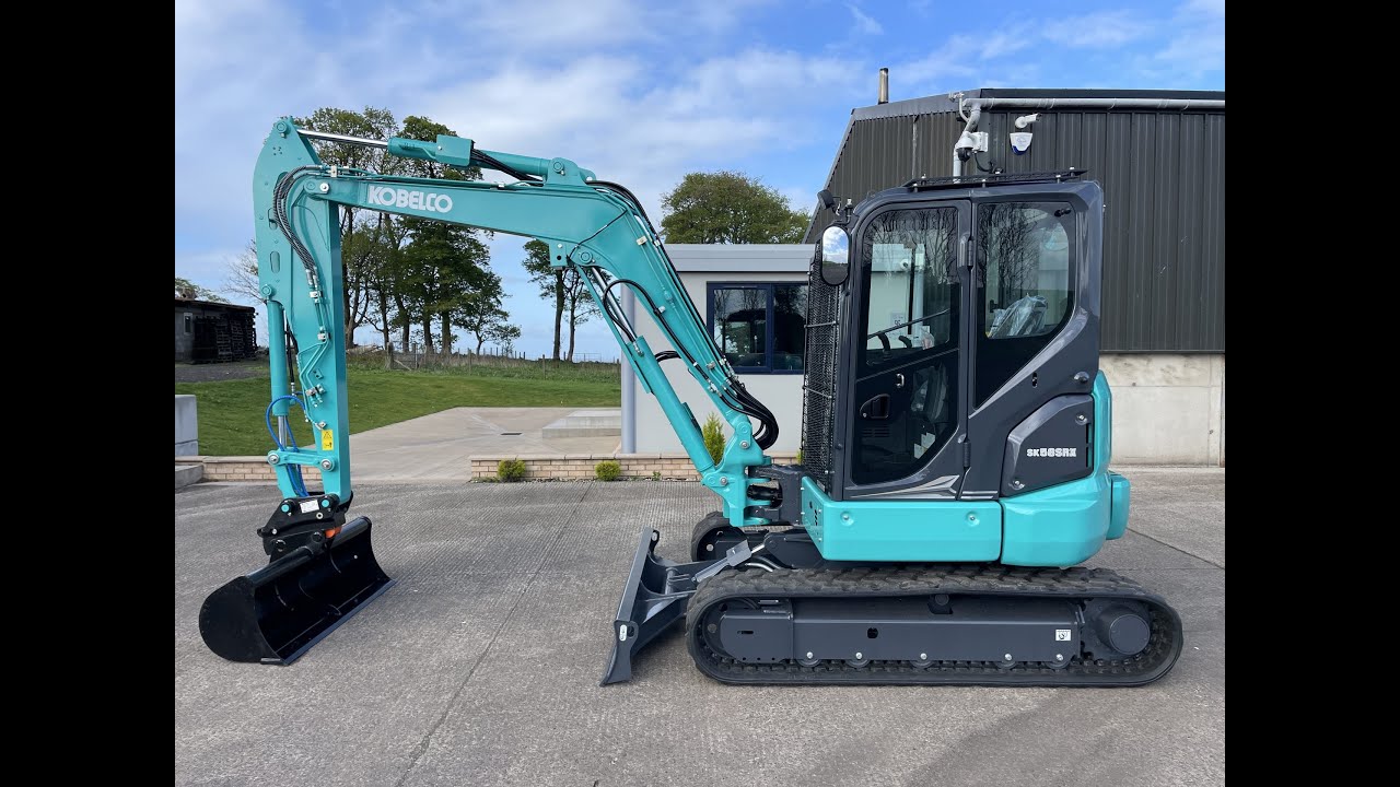 *SOLD* 2022 Kobelco SK58SRX-7 5.5 ton Excavator For Sale by Corsehouse Commercials - Scotland
