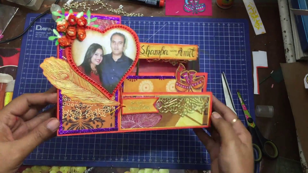 Wedding card series (traditional) | Part 2 | Tutorial