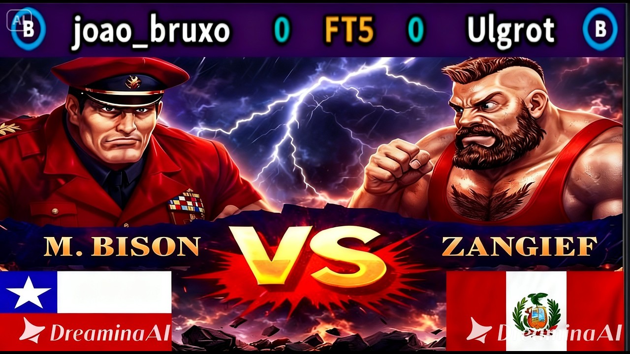Street Fighter II: Champion Edition - joao_bruxo VS Ulgrot - FT5