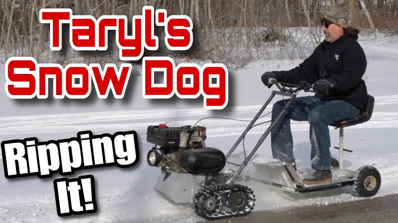 Taryl's Snow Dog RIPS THRU SNOW!