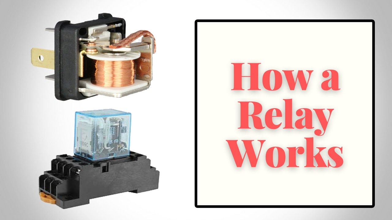 Electromagnetic Relay -  How a Relay Works -  Electromagnetic Relay Switch