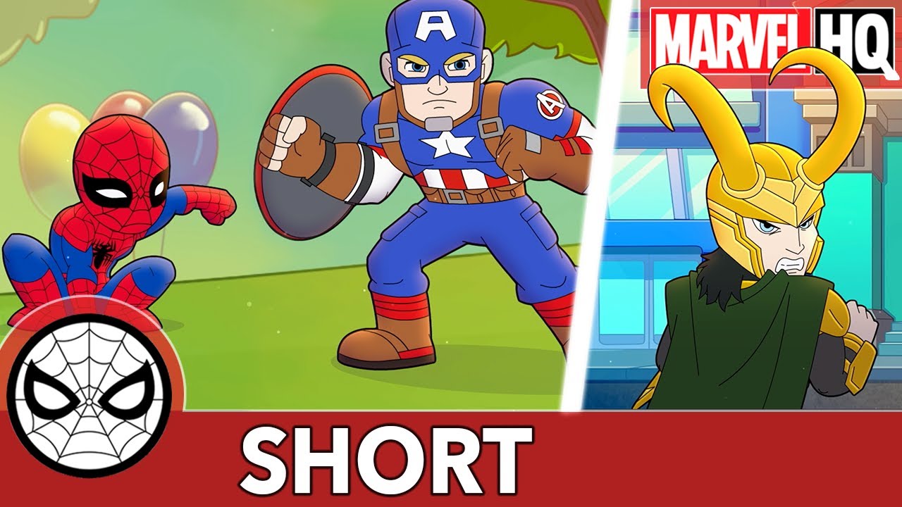 Cap and Spidey Unwrap the Truth! | Marvel Super Hero Adventures - Happy Birthday | SHORT