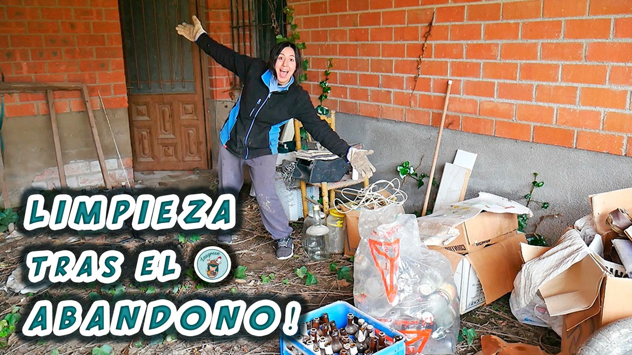 LIMPIEZA tras el ABANDONO! Un NUEVO HOGAR para GATOS en la NUEVA FINCA 🏡