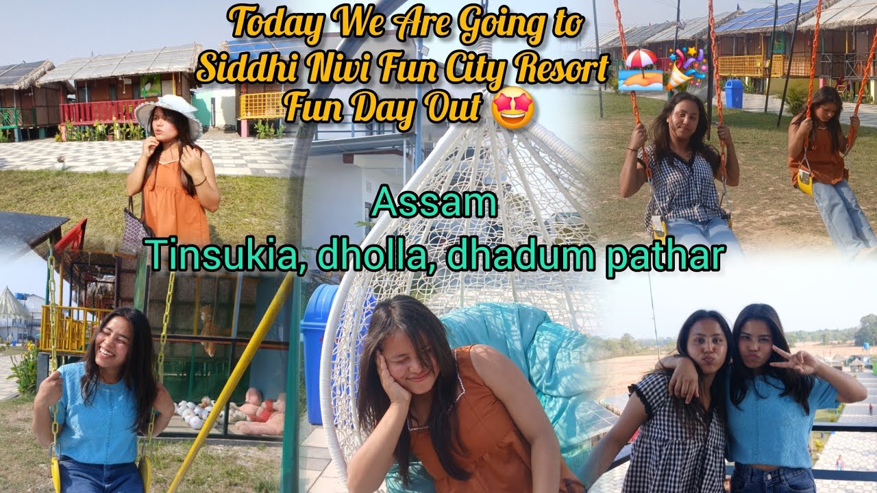 Today We Are Going To Siddhi Nivi Fun City Resort 🏖️🛝|| Fun Day Out|| Dholla Dhadum Pathar 📍