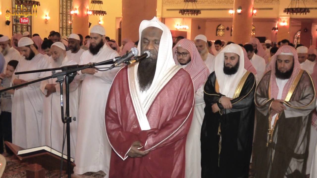 ( الجزء التاسع عشر ) تراويح الليلة الثامنة عشرة . رمضان 1437 هـ للشيخ عادل الكلباني