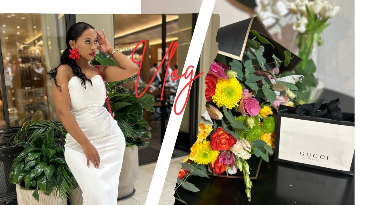 Vlog: Bought Vietnamese hair at dragon city/ Cilantros sandton city for Vday lunch / VDay gifts