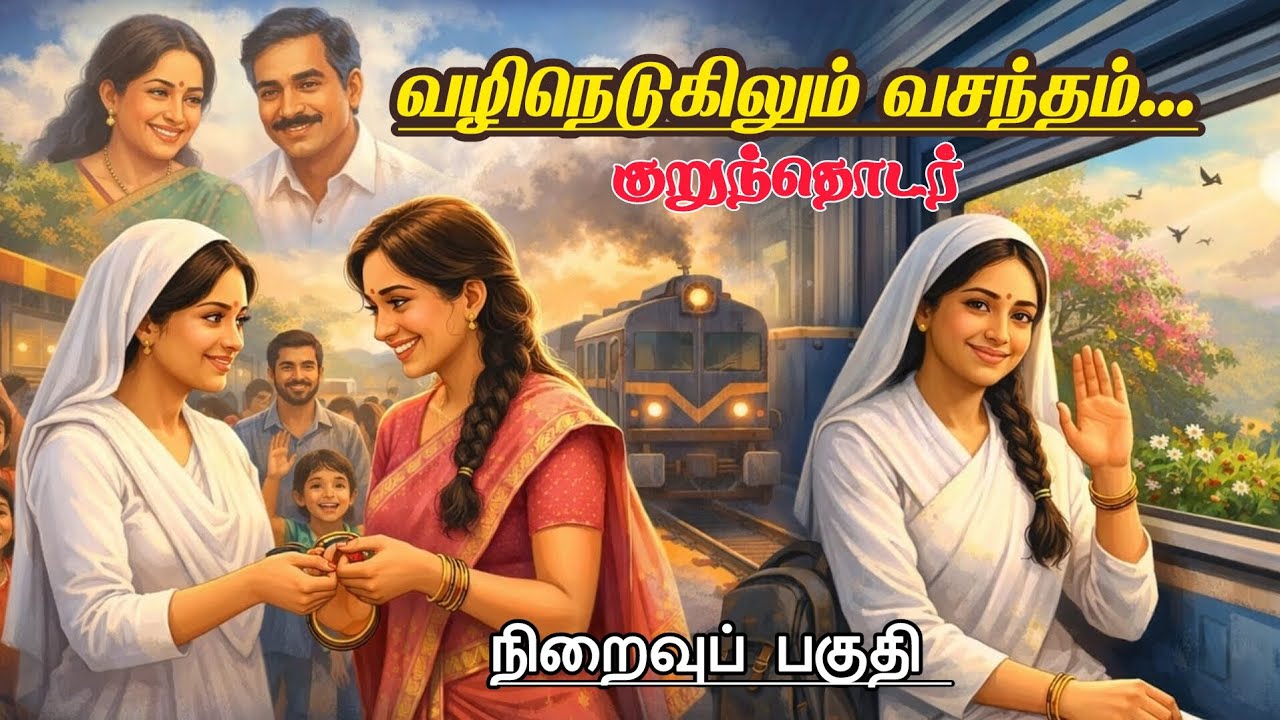 வழிநெடுகிலும் வசந்தம் | நிறைவுப் பகுதி | Tamil audio novel | tamil Kathaigal | STORY BENCH | 