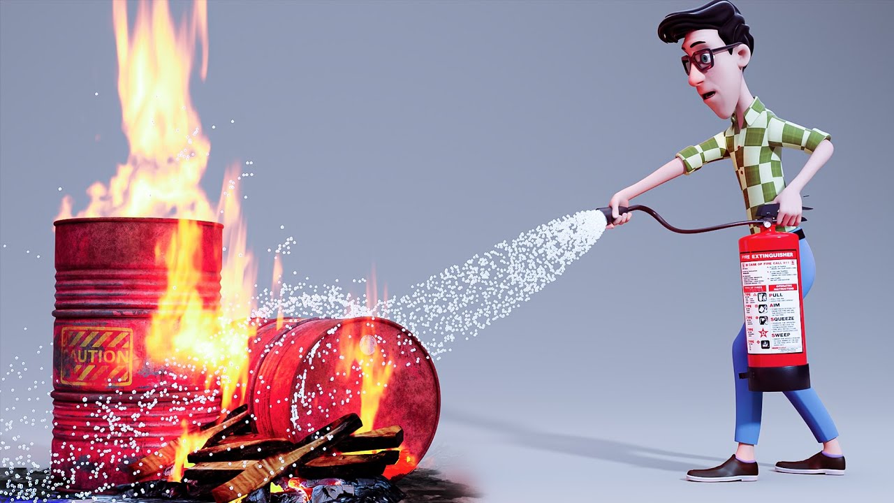 😡Why DON'T YOU Learn to use Fire Extinguisher?