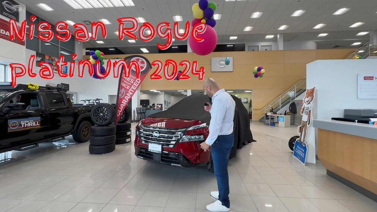 يونان في تقييم سيارة نيسان Nissan Rogue platinum 2024