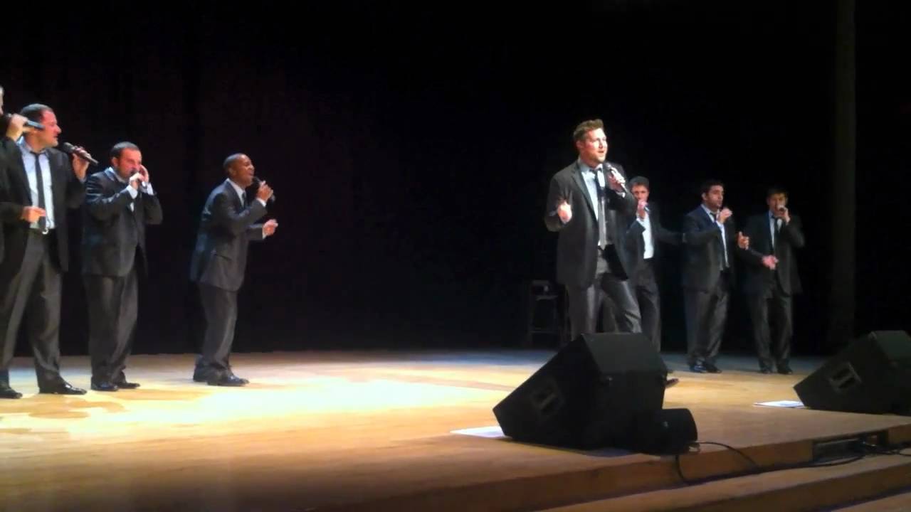 STRAIGHT NO CHASER 'Don't Dream It's Over'  Glenn Gould Studio - Toronto, ON, Canada Feb 08-11