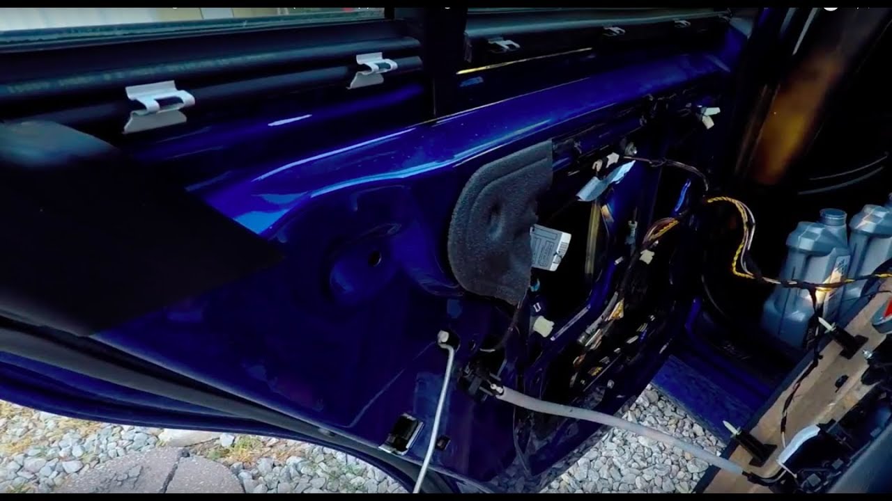 BMW E90 Window  Regulator DIY, The (Bad Shop) Strikes Again