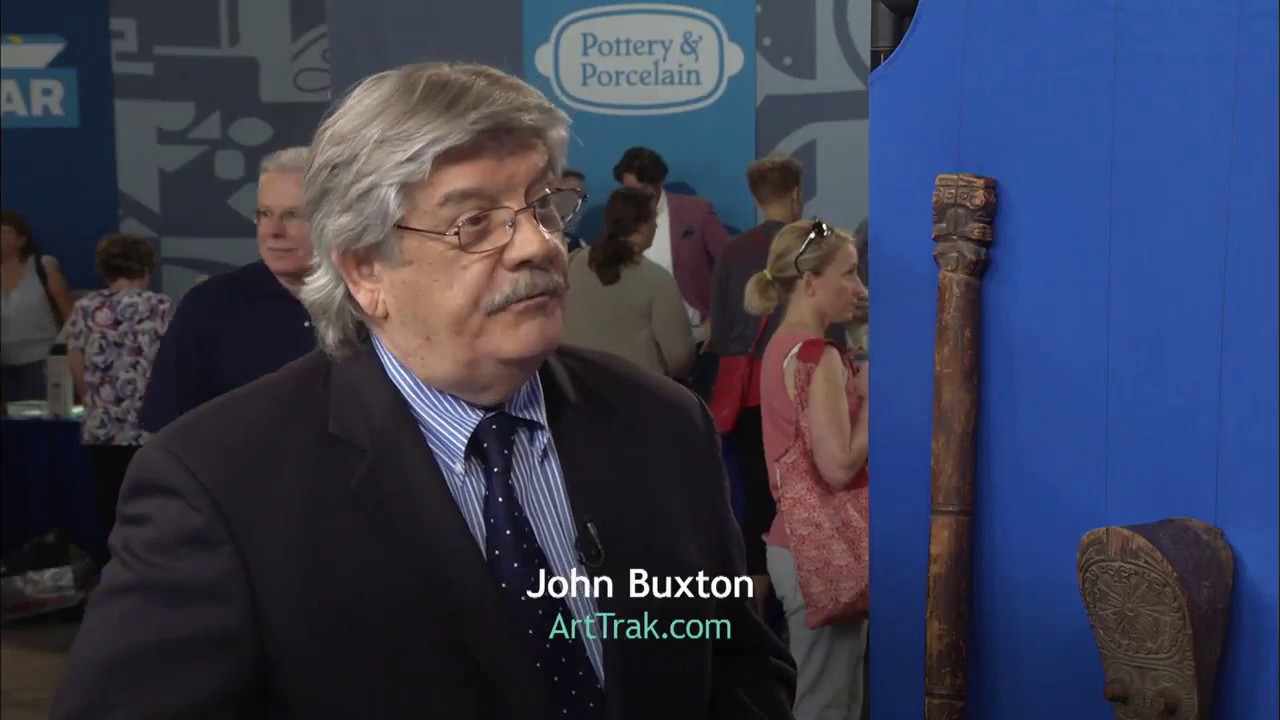 marquesan rowing paddle and club antique  Antiques Roadshow 1080 HD   You mp4