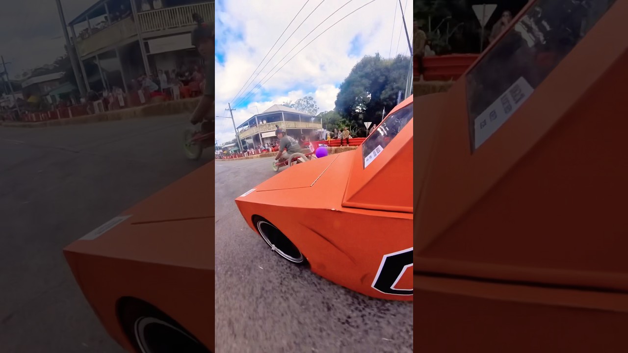 Bangalow Billy Cart Derby 2025 #billycart #automobile #dukesofhazzard #racing #race #soapboxrace