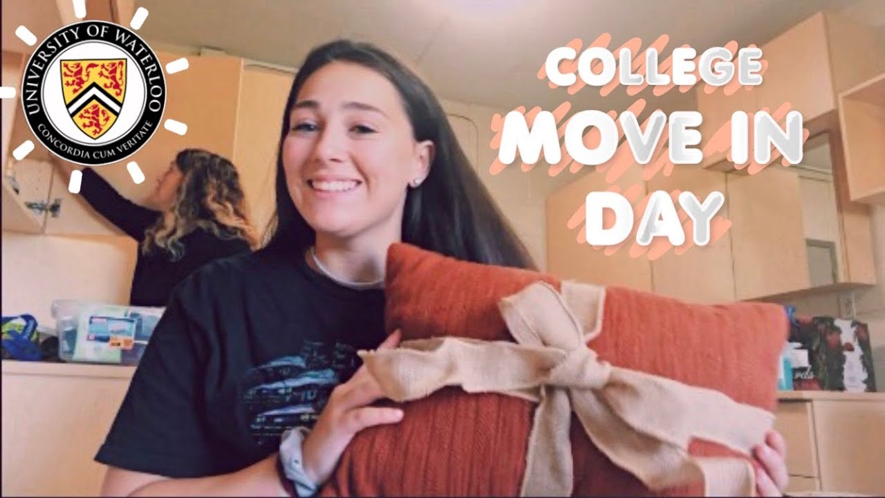 COLLEGE DORM MOVE-IN VLOG | University of Waterloo | freshman year