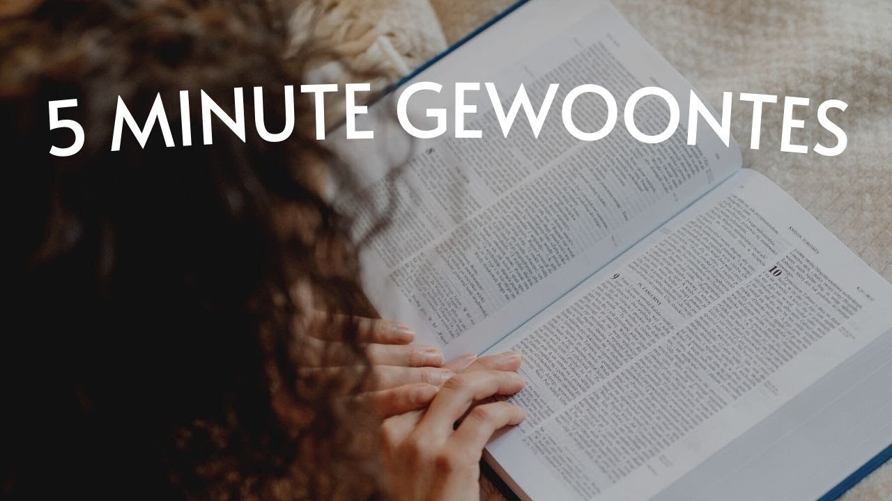 Verander Jou Lewe In Net 5 Minute 'n Dag