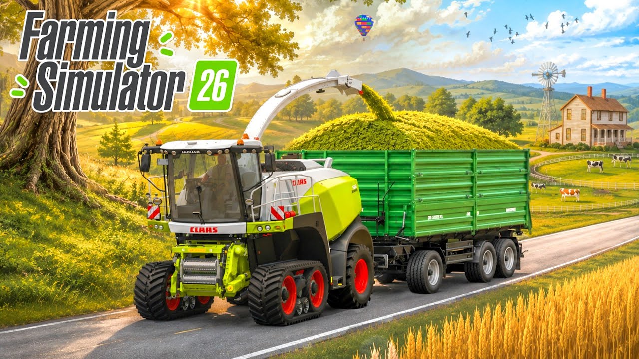First MAIZE Harvesting with NEW Equipment in Fs26 | Farming Simulator 26