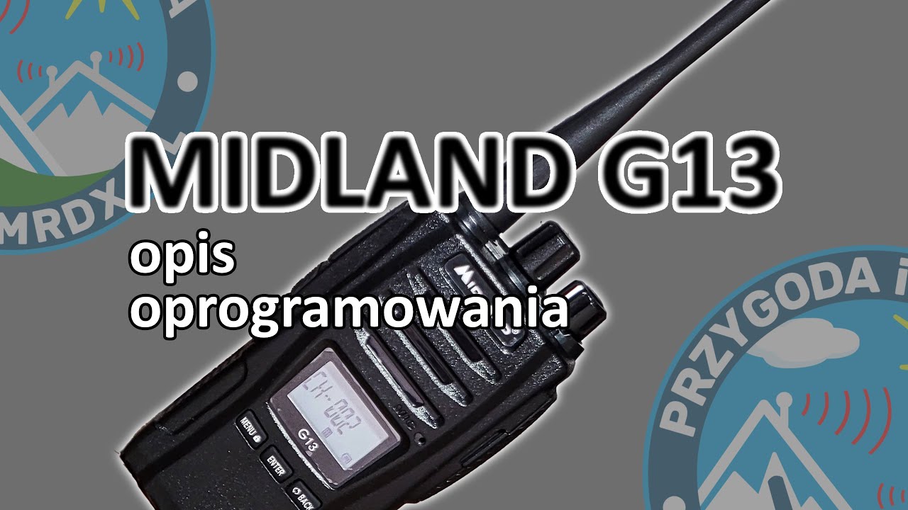 Midland G13 programowanie
