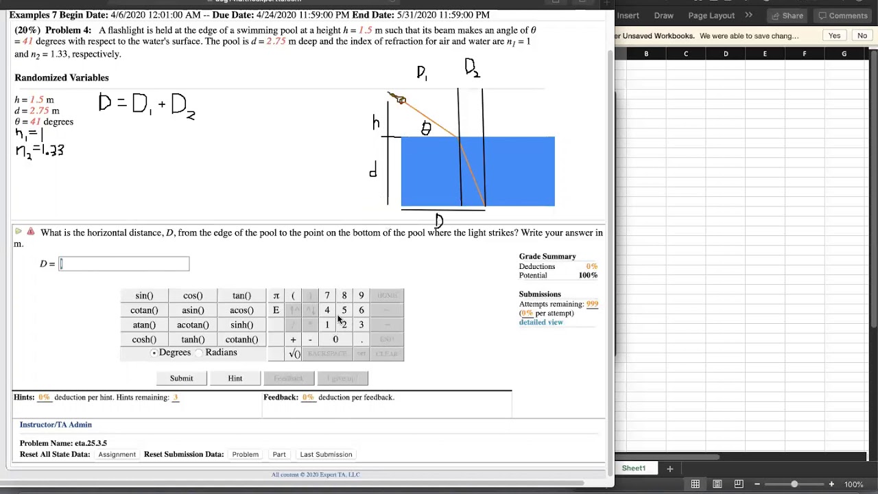 PHYS112 Video 4.7: Solving Refraction Problems
