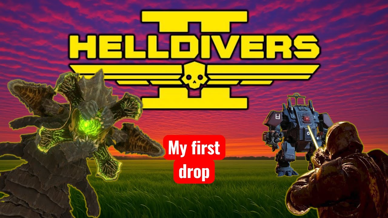 Helldivers 2 is chaos (My first time playing)