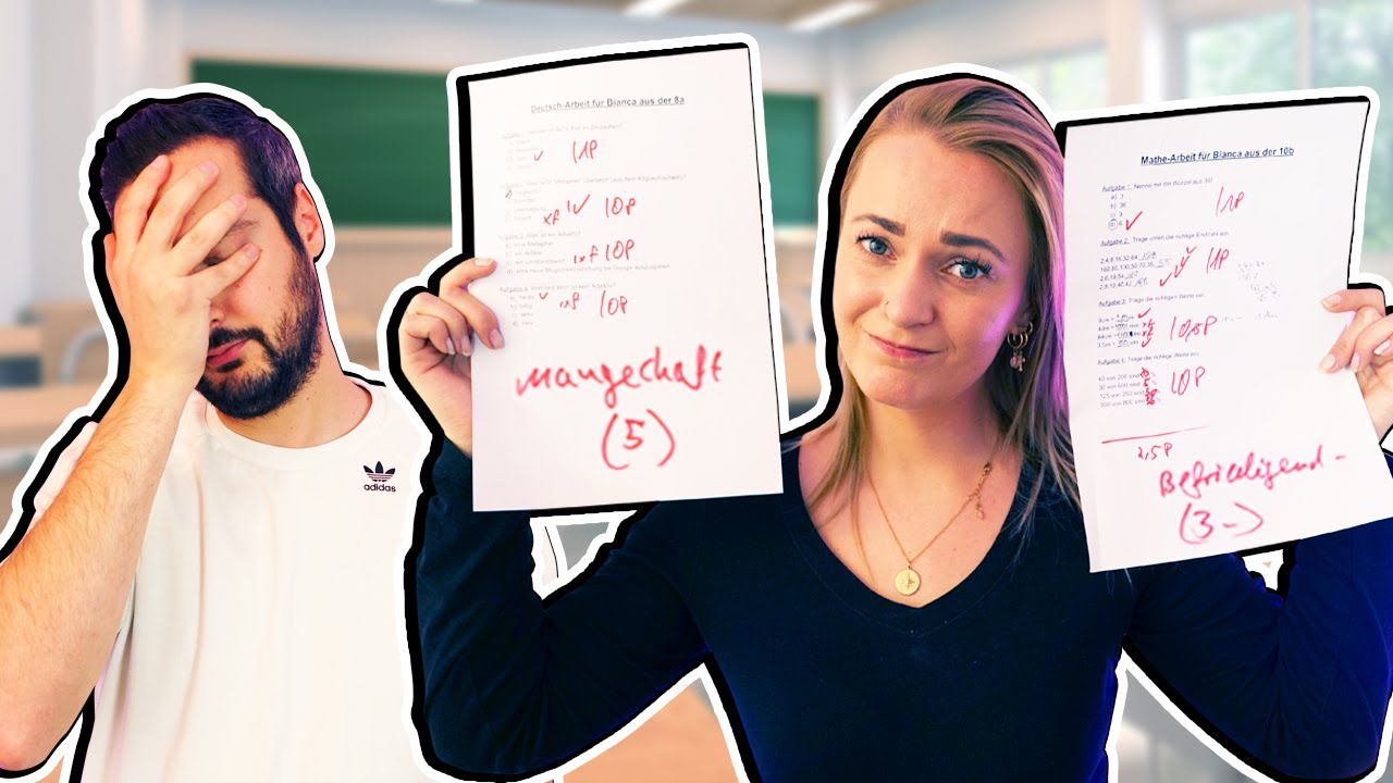 24 STUNDEN BIANCAS LEHRER SEIN Challenge! Kaan testet ihr Schulwissen! Bleibt sie sitzen?