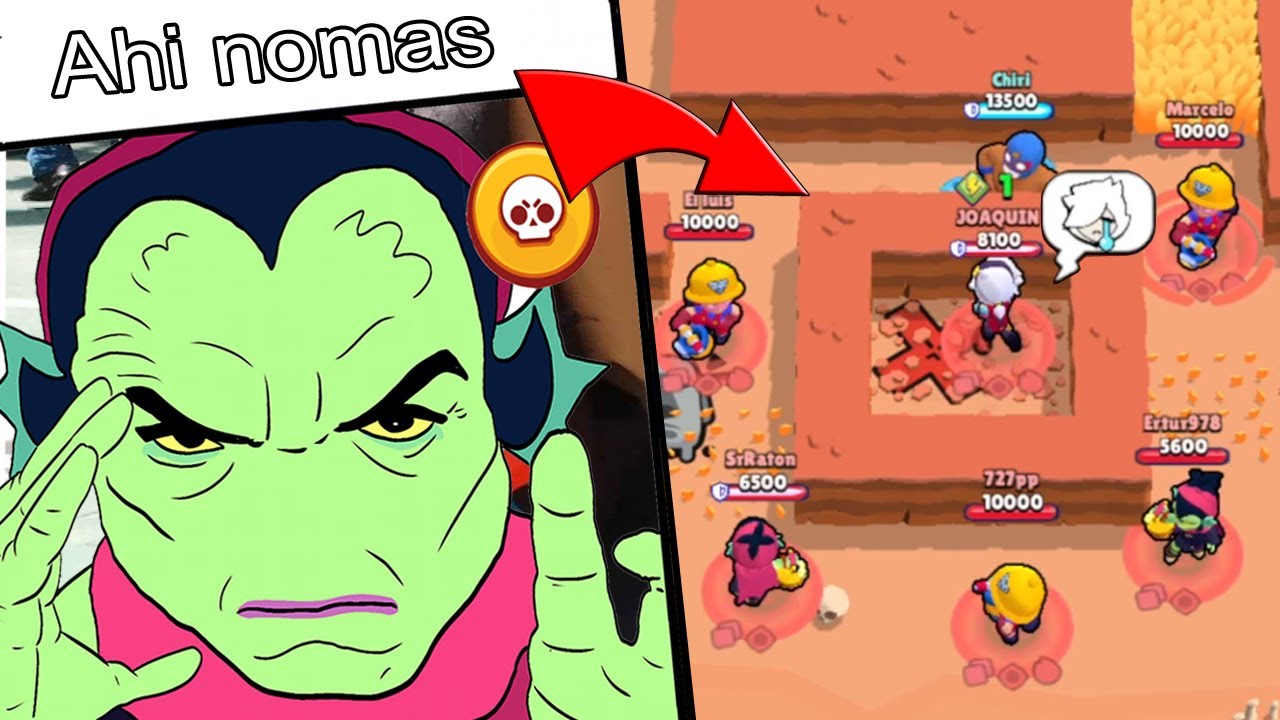 TROLEANDO STREAMERS EN BRAWL STARS #2
