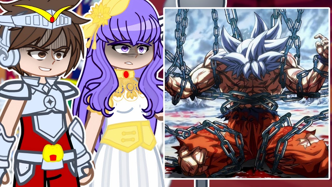 The Knights of the Zodiac React to Goku Kakumei || Dragon Ball Kakumei - Gacha react