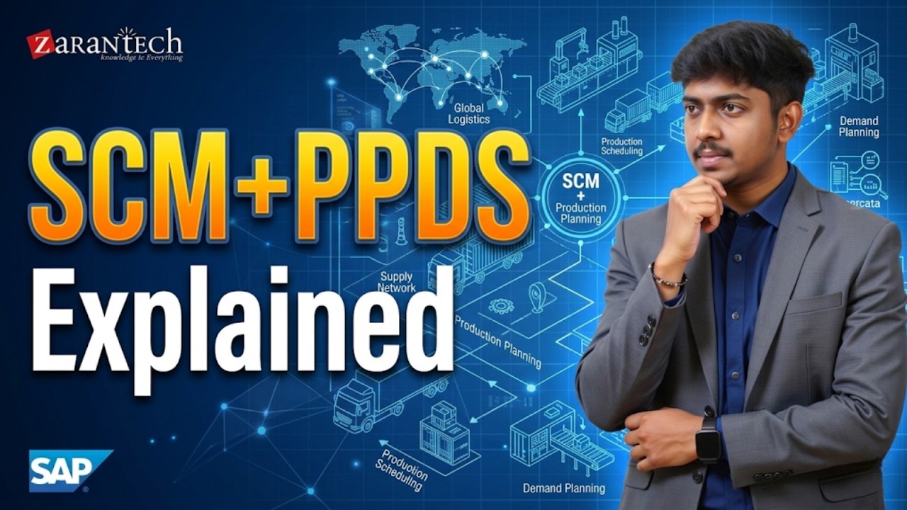 SCM and PPDS Introduction, Supply Chain Horizons | SAP APO PPDS Training | ZaranTech