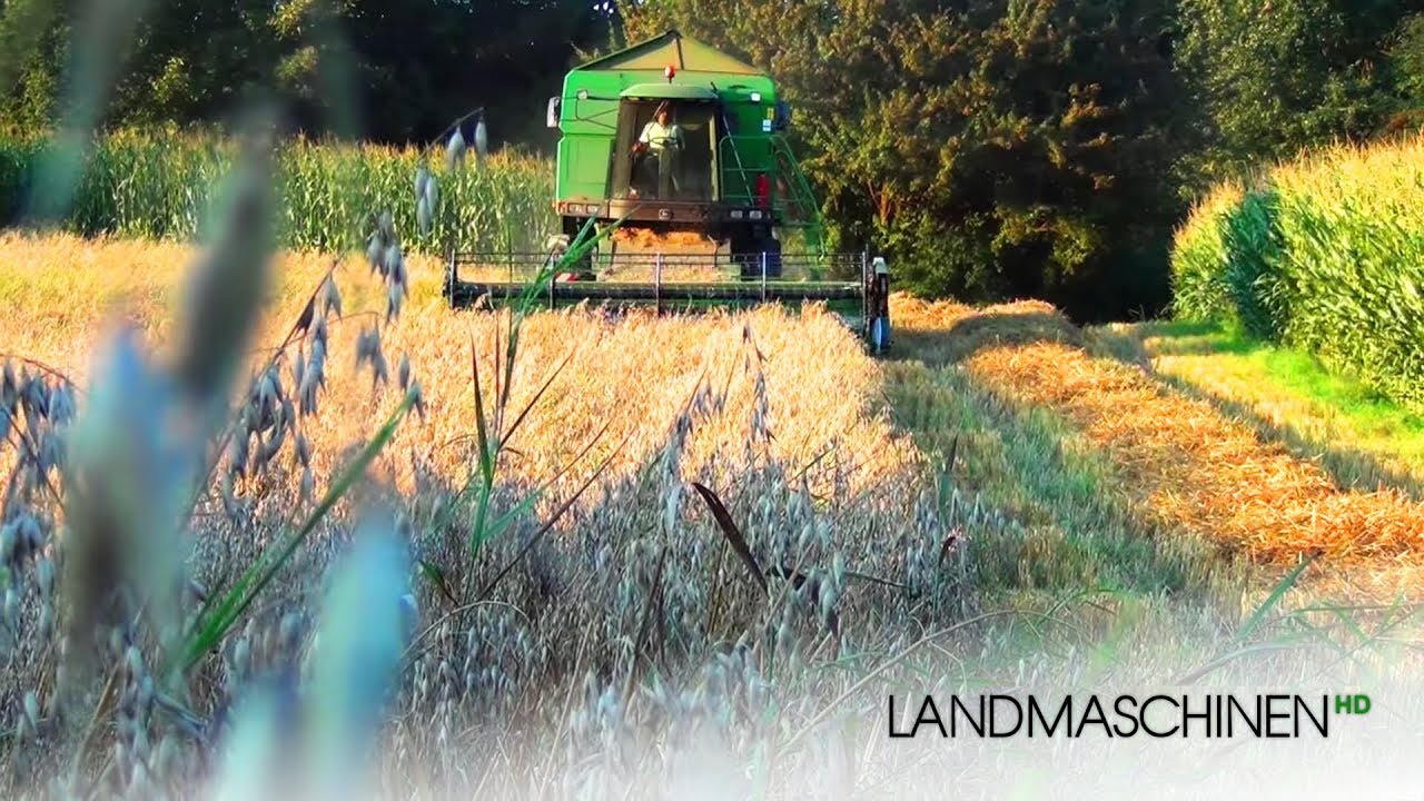 [SOUND] John Deere 2258 beim Hafer dreschen | Flashback 2014
