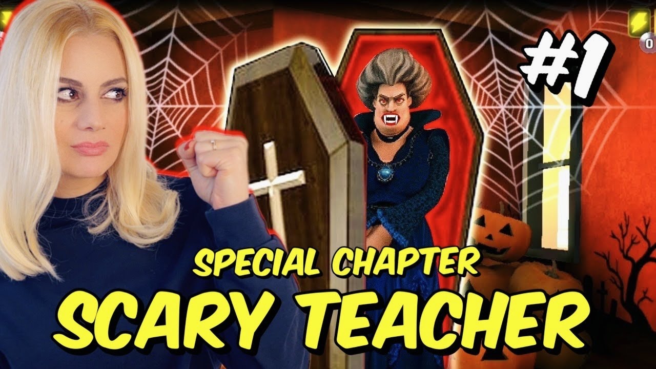 Super Spell SCARY TEACHER 3D Special Chapter Round 1 Let's Play Kristina @KristinaEkouft