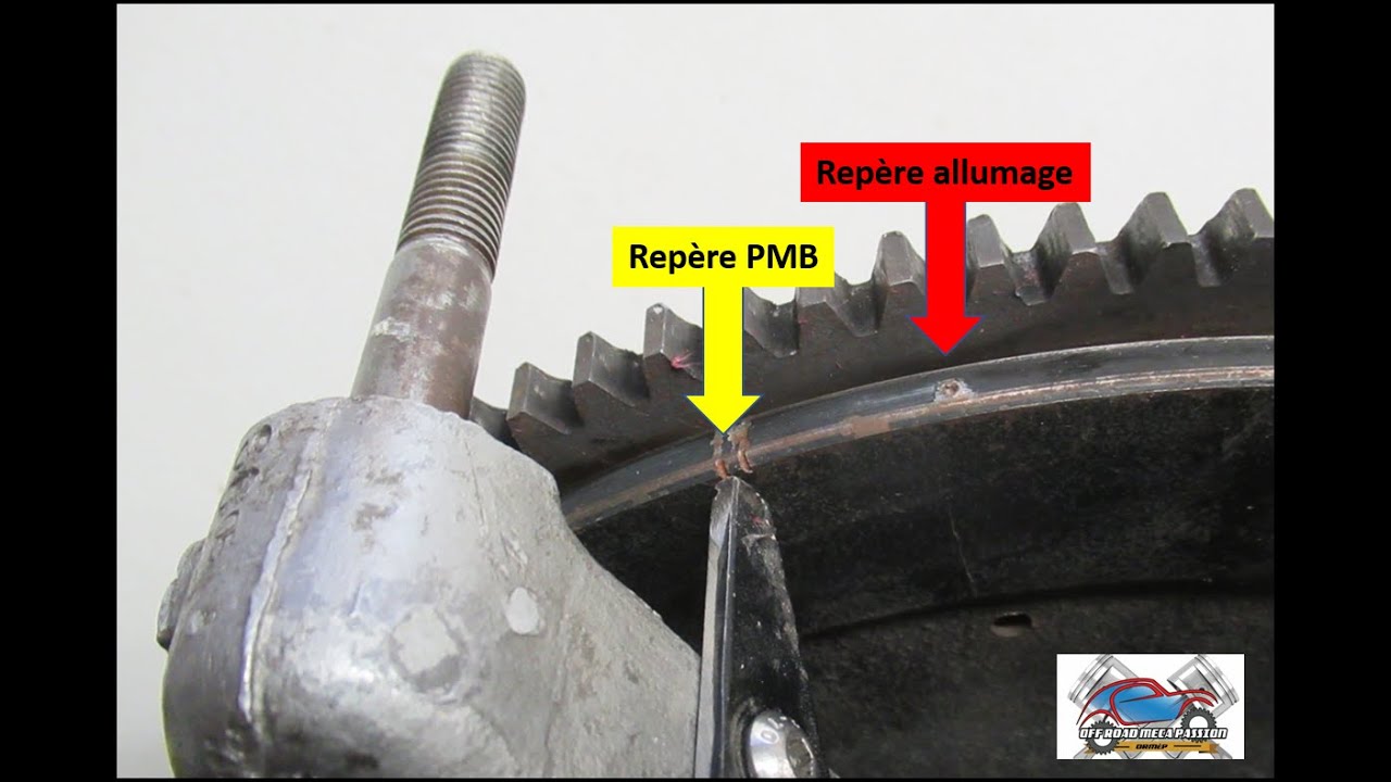Calage PMH et allumage moteur 2CV 760cc Ormep
