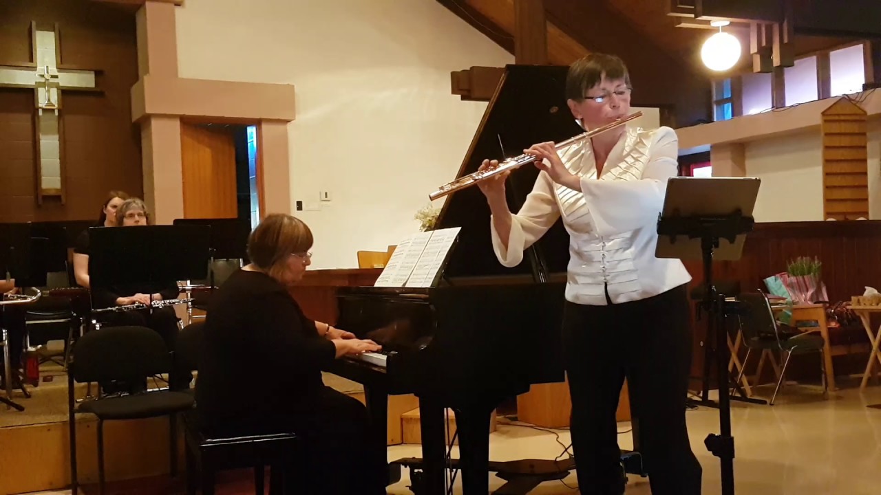 Robin Willis, fl, Bonnie Juniper, piano. "Sonata For Flute and Piano
