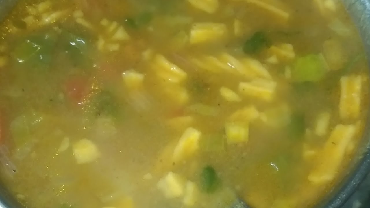 Sardiyon mein Garma garam vegetable soup aap log bhi banaaiye