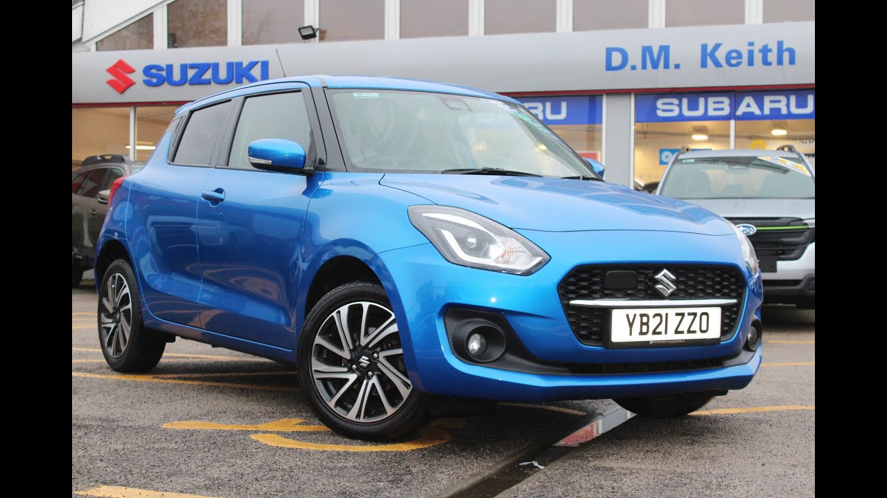 YB21 ZZO Suzuki Swift SZ-5 ALLGRIP 1.2 MHEV 5dr Speedy Blue 2021