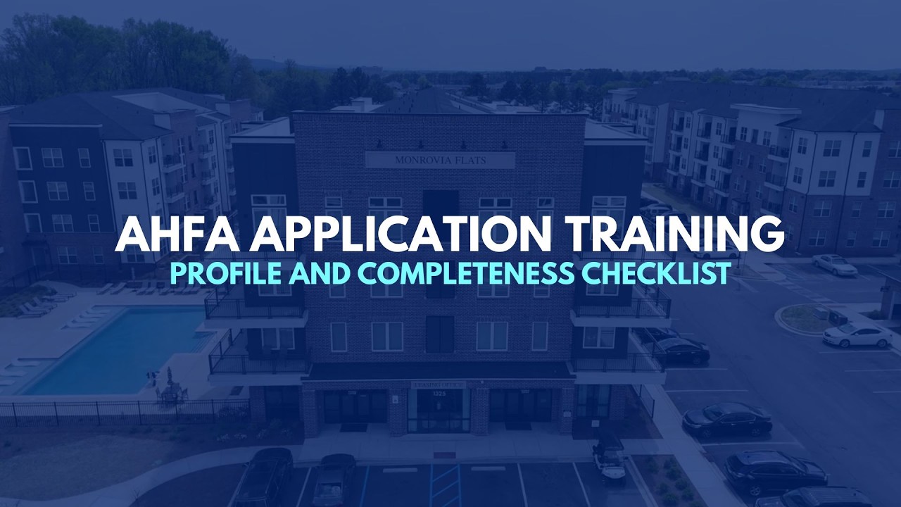Application Training | Profile and Completeness Checklist