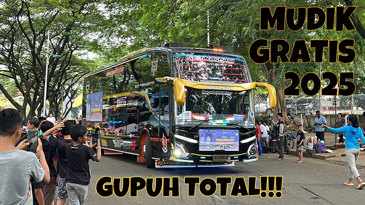 MUDIK GRATIS 2025!, BANYAK BIS ARTIS MERAMAIKAN EVENT MUDIK GRATIS DARI PEMPROV JAWA TENGAH